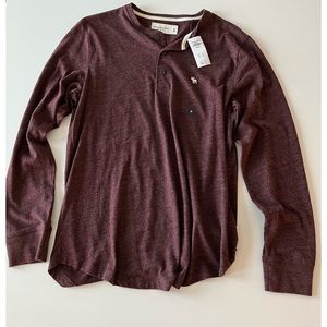 New With Tags Mens Abercrombie & Fitch Longsleeve T-Shirt
